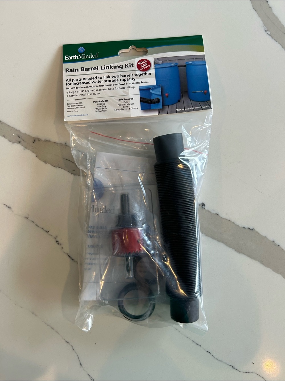 Rain Barrel Linking Kit-  NEW